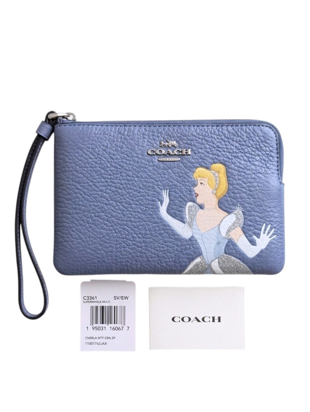 Coach x Disney Cinderella Wristlet - Picture 2 of 8